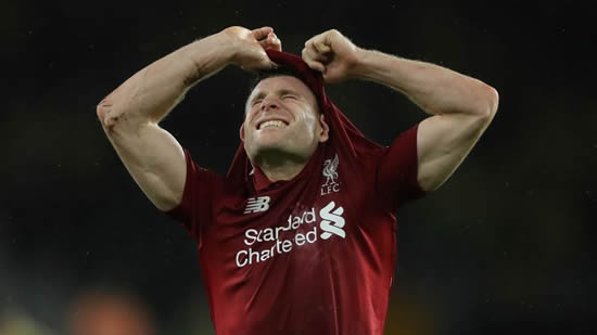 James Milner says Liverpool will bounce back from successive defeats