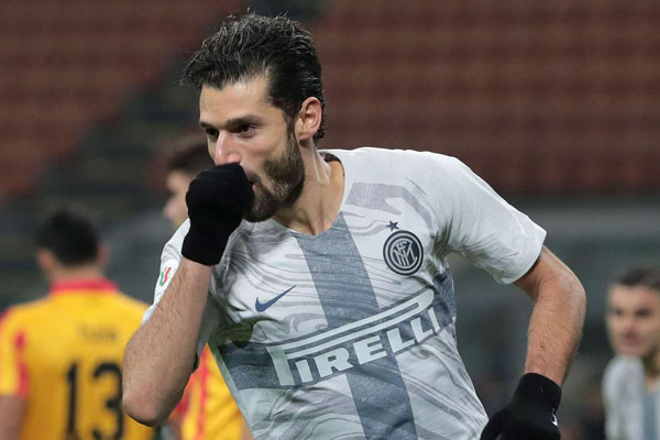 Inter 6 Benevento 2: Spalletti's men book Lazio quarter-final date