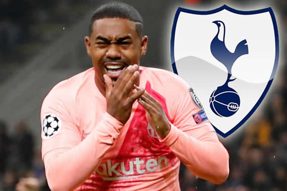 Spurs could be pipped by Roma to signing of Barcelona winger Malcom