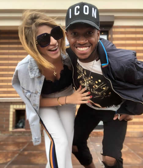 FRED HAS BRED Man United star Fred and fiancee Monique Salum welcome first child, son Benjamin