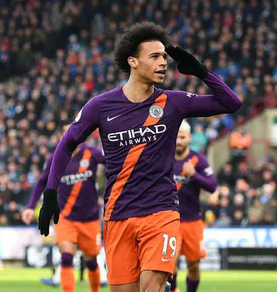 Huddersfield Town 0 Manchester City 3: Danilo, Sterling and Sane on target for ton-up City