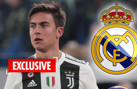 Real Madrid lining up £90m bid for Juventus' Paulo Dybala in massive Man City transfer blow