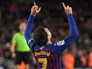 Barcelona 6 Sevilla 1 (6-3 agg): Coutinho at the double in Copa del Rey comeback