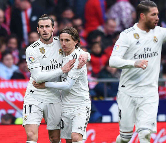 Atletico Madrid 1 Real Madrid 3: Bale nets 100th Blancos goal to seal first Wanda win