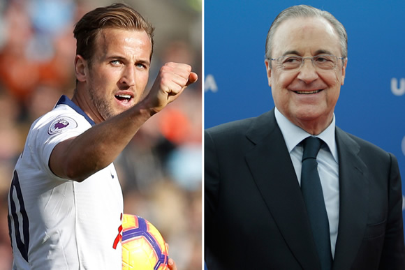 Real Madrid plan £345m summer splurge with Tottenham star Harry Kane among three top transfer targets