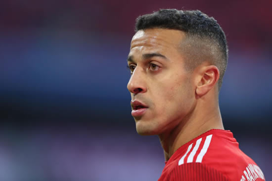Manchester City eyeing move for Bayern's Thiago-Mirror
