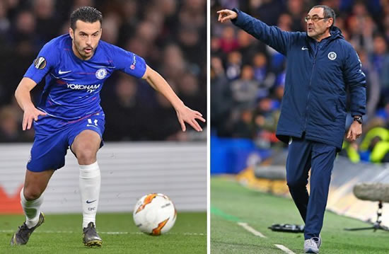 Chelsea goalscorer Pedro reveals why he’s ‘sad’ after Europa League thrashing