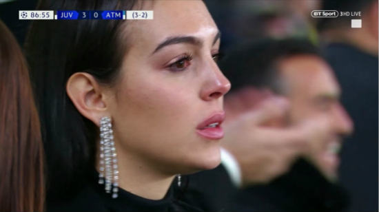 Georgina Rodriguez cries tears of joy and posts touching Ronaldo Instagram tribute after his Juventus heroics