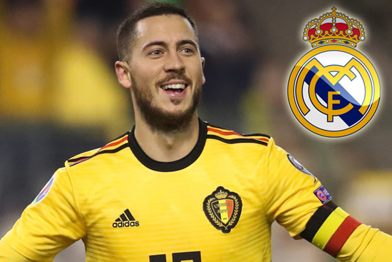 HAZ HE DONE IT? Hazard ‘agrees five-year Real Madrid deal worth £270k-a-week’ but transfer held up by £98m price tag