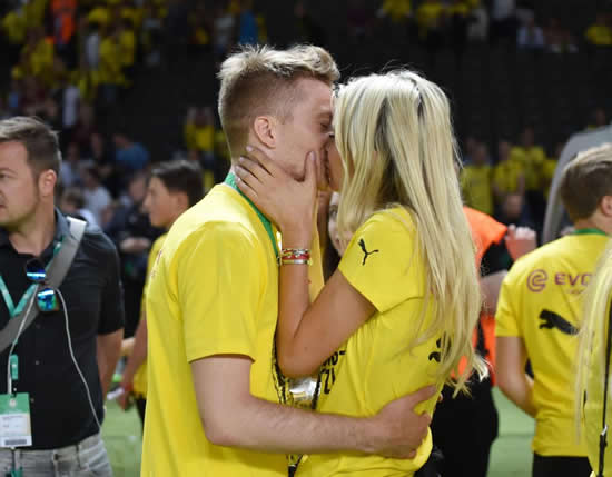 German star Marco Reus and his stunning horse-mad partner Scarlett welcome baby daughter
