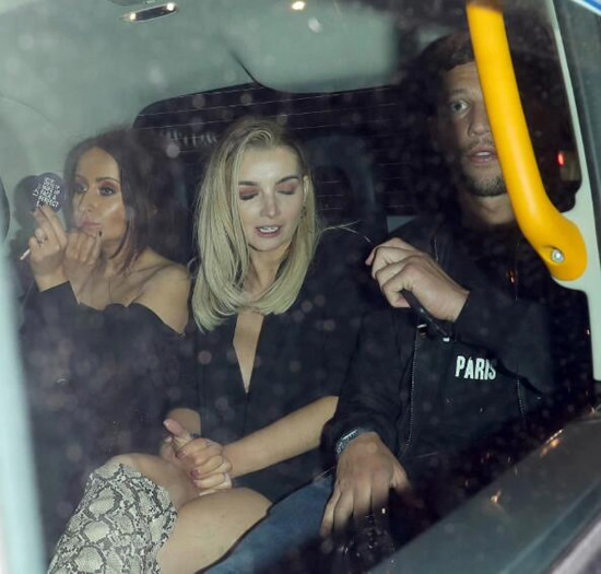 Worse for wear Ross Barkley falls into taxi at 5am and Danny Drinkwater leaves club with two mystery women as Chelsea stars hit town