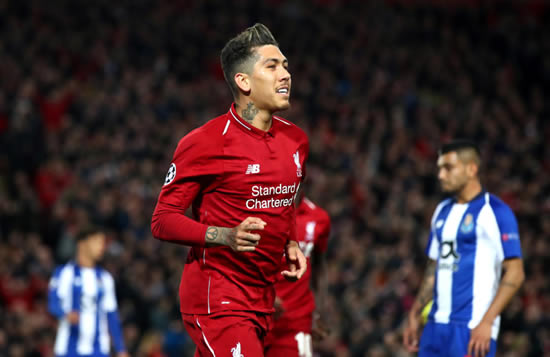 Only Cristiano Ronaldo has been more decisive than Roberto Firmino in the Champions League over the last 2 years
