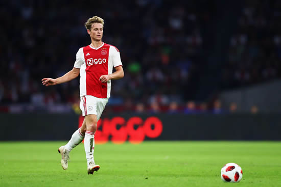 Ajax boss confirms Frenkie de Jong is still in doubt to face Juventus
