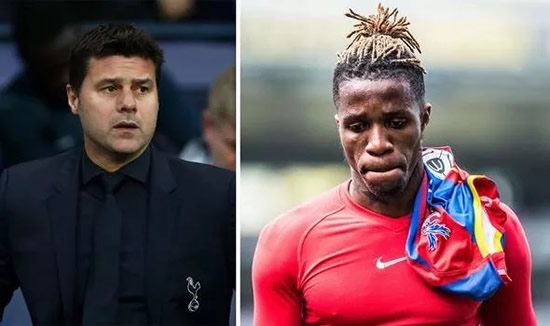 Tottenham plot for Wilfried Zaha in RUINS as PSG prepare £65m Crystal Palace transfer raid