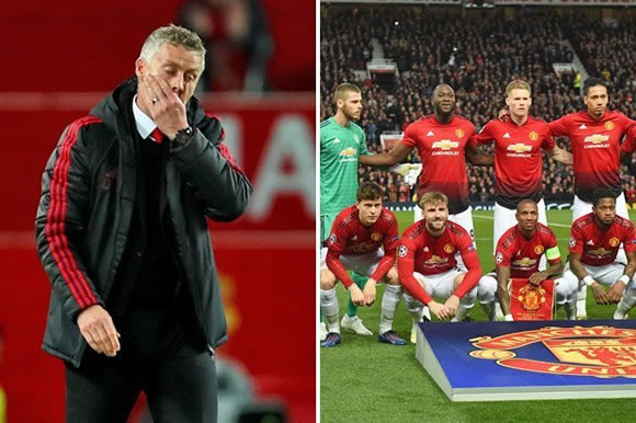 Man Utd told to keep just THREE players from team that lost to Man City and SELL the rest
