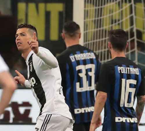 Inter 1 Juventus 1: Ronaldo hits 600th club goal