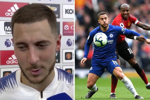 Has Hazard revealed he is STAYING at Chelsea? Star gives cryptic answer after Man Utd draw