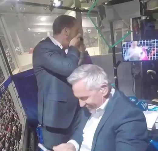 Watch Rio Ferdinand and Gary Lineker's incredible reaction to Messi's free-kick