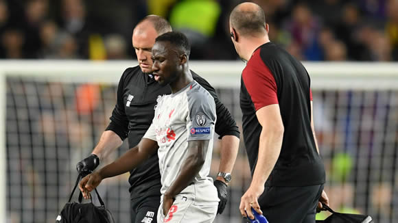 Liverpool's Keita out for two months, will miss Africa Cup of Nations
