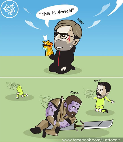 7M Daily Laugh - The snap in Anfield