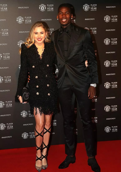 RED (DEVILS) CARPET Luke Shaw wins Man Utd Player of the Year as Wags stun on red carpet