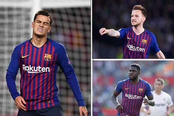 Barcelona ready to LOSE 10 stars this summer - could Man Utd and Arsenal take advantage?