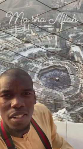 Man Utd star Paul Pogba marks Ramadan with annual trip to Mecca with Chelsea ace Kurt Zouma