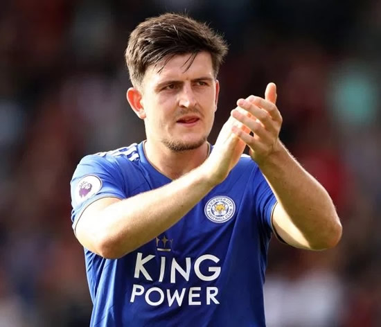 HARRY UP Man City will have to break £75m world record transfer fee to sign Leicester’s Maguire who they rate higher than Ajax’s De Ligt