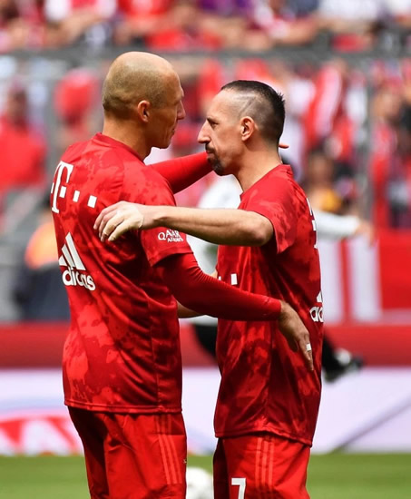 OUTFOXED Leicester shock favourites to sign Arjen Robben aged 35 after he leaves Bayern Munich