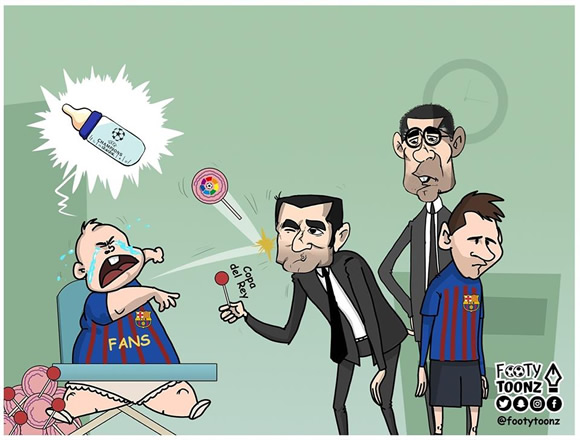 7M Daily Laugh - Are Barcelona fans sick of La Liga & Copa del Rey?