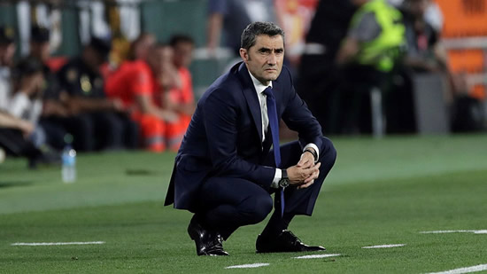 Barcelona want to keep Valverde