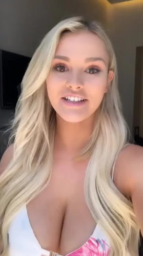 Kinsey Wolanski Instagram account closed after ‘hack’ following Champions League final streak worth up to £3million in publicity