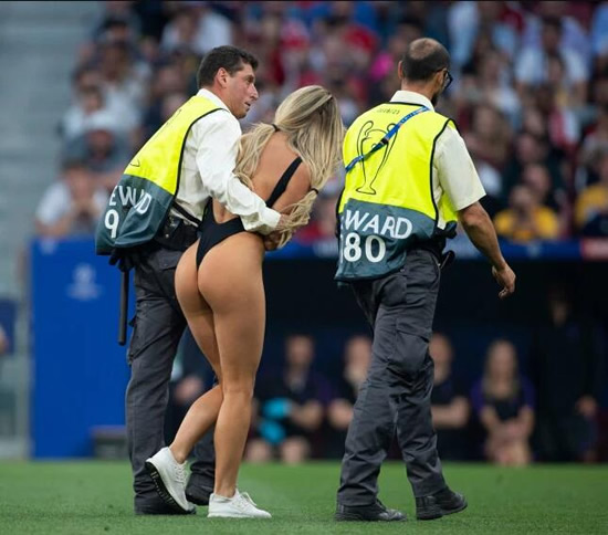 Champions League streaker Kinsey Wolanski believes £3.8m prank will 'help her retire by 30' and tells how she received flirty messages from players