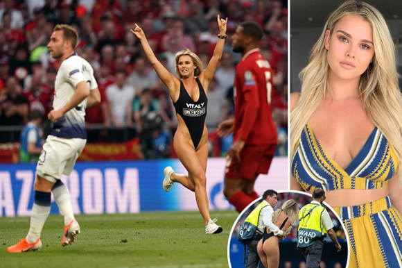 Champions League streaker Kinsey Wolanski believes £3.8m prank will 'help her retire by 30' and tells how she received flirty messages from players