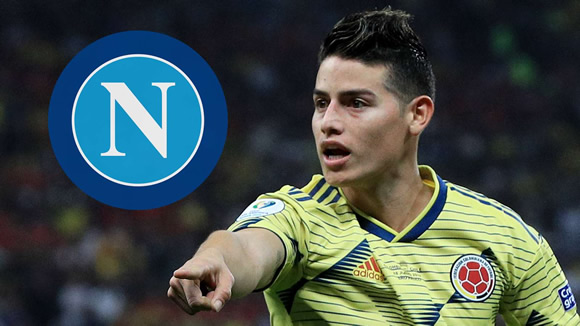 Real Madrid & Napoli must make sacrifices for James, claims De Laurentiis