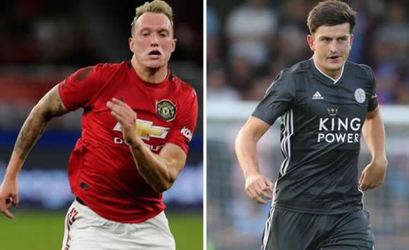 Man Utd could offer Phil Jones to Leicester as makeweight in £80m Harry Maguire transfer