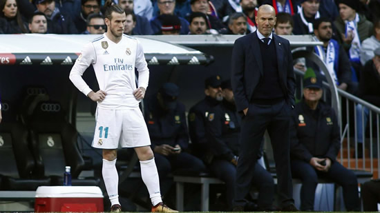 Zidane claims Bale 'didn't want to play' as Real Madrid transfer drama continues