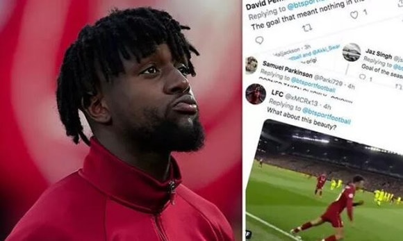 Liverpool fans all say the same thing about Divock Origi as Lionel Messi wins award