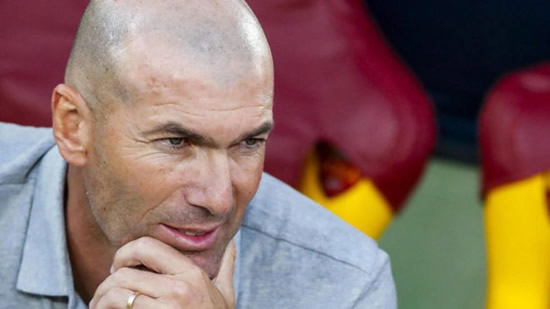 Zidane is in a tactical mess