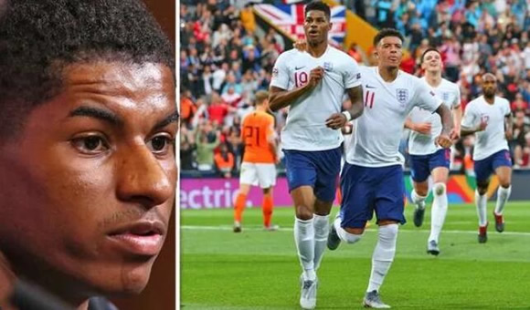 Marcus Rashford determined to thrive under pressure and step up for England and Man Utd