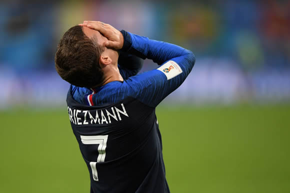 Antoine Griezmann jokes that wife was to blame for missed penalty vs Albania