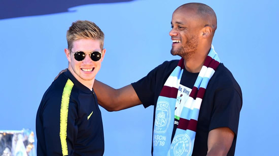 'Keep a place for me' - De Bruyne plans to join Kompany at Anderlecht when he leaves Man City