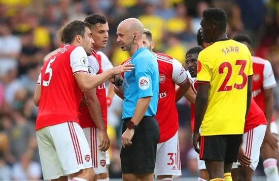 HORNETS FEAR Xhaka admits Arsenal ‘were too scared’ of Watford after throwing away two-goal lead