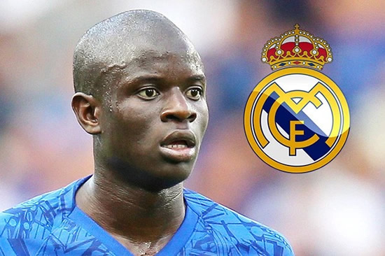 REAL REUNION Hazard and Courtois want Kante at Real Madrid as Chelsea midfielder is linked with sensational transfer