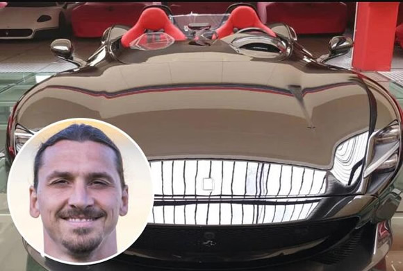Zlatan Ibrahimovic buys himself rare £1.4m Ferrari Monza for his 38th birthday