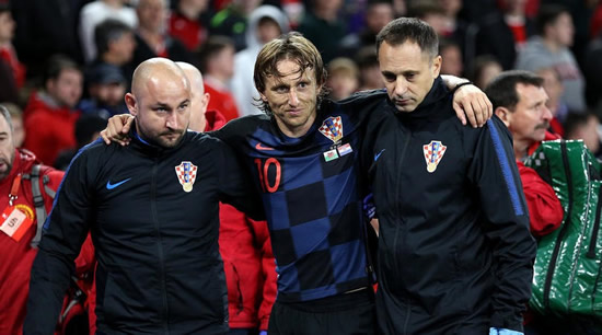 Real Madrid's Luka Modric set to be ruled out for number of weeks