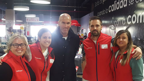 Zidane takes trip to Santander to watch son Luca play for Racing