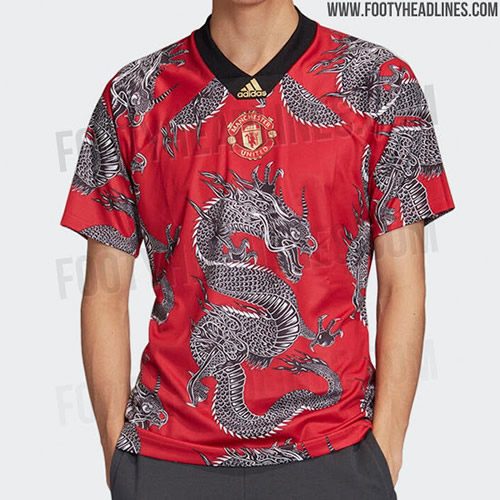 Man Utd special edition Chinese New Year kit with dragon design LEAKED – but squad will never wear it