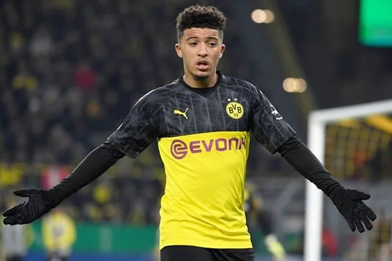 Borussia Dortmund willing to sell Jadon Sancho and winger told to make Man Utd decision