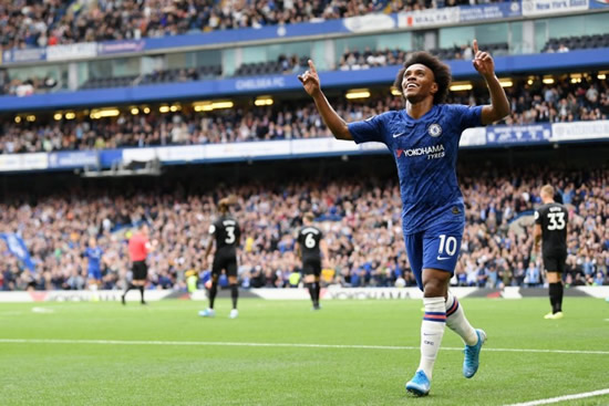 Frank Lampard speaks out over contract situation of 'outstanding example' Willian
